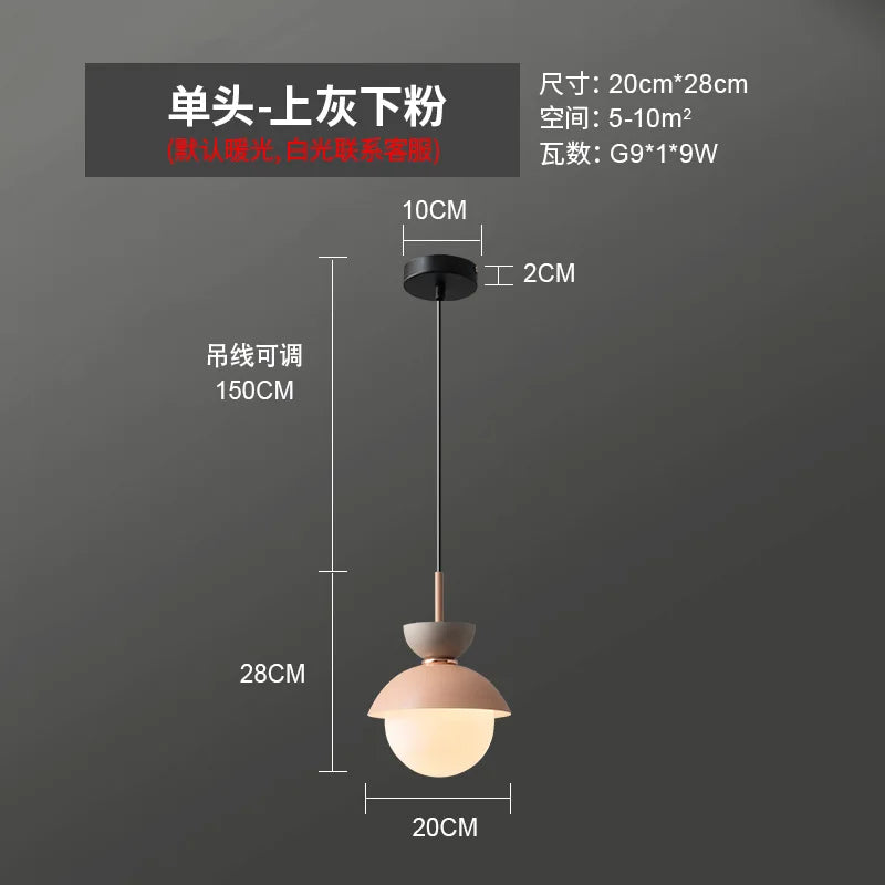 lampe de chevet moderne nordique créative pour décoration intérieure