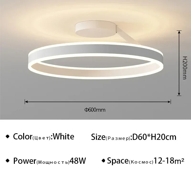 plafonnier led moderne pour décoration intérieure élégante et lumineuse