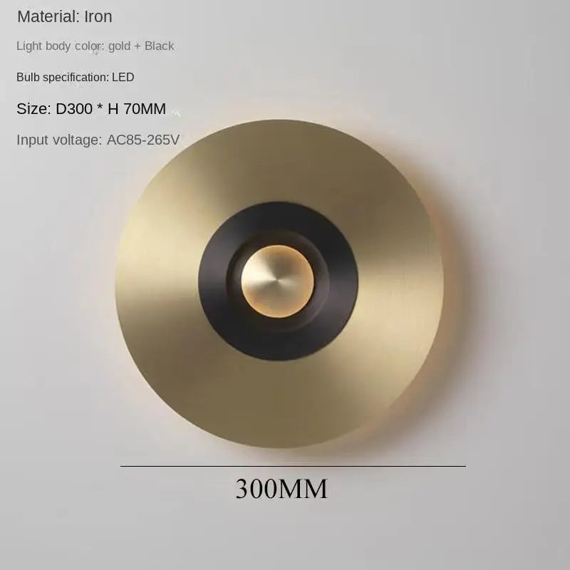 Nordic light luxury strip bubble glass wall lamp designer decorates bedroom bedside lamp, living room background wall wall lamp