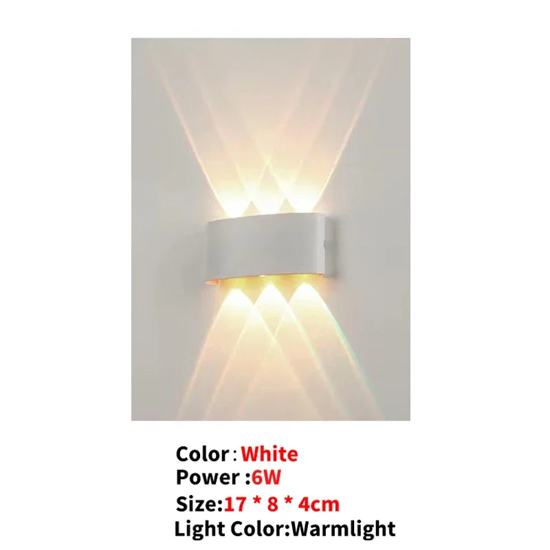 Applique murale LED en aluminium