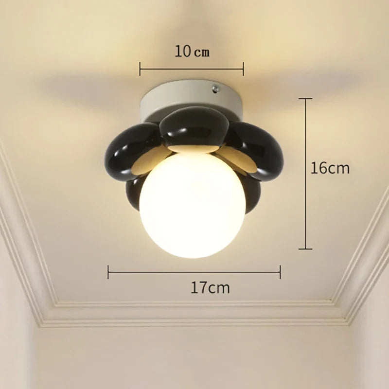 plafonnier nordique éclairage LED pour espace intérieur et extérieur
