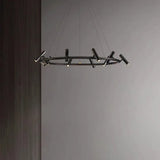 lustre led rotatif minimaliste hauteur réglable