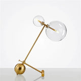 lampe de bureau en verre design rétro nordique moderne