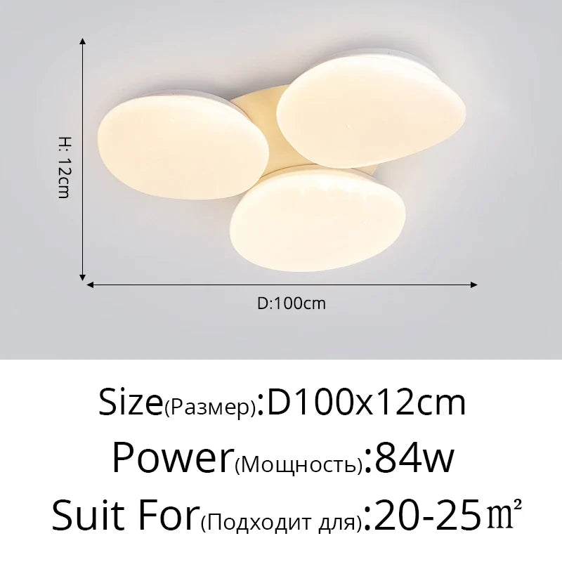 lustre led minimaliste moderne romantique créatif pour hôtel