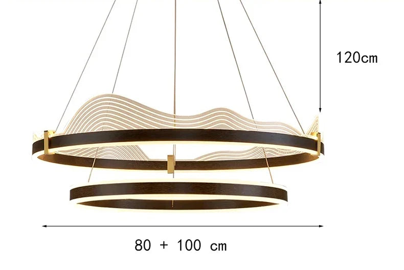 suspension moderne pour éclairage intérieur design élégant