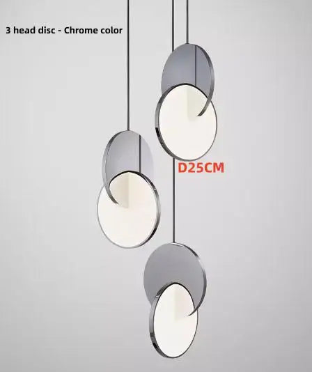 Nordic creative bar restaurant post-modern simple bedroom bedside designer single head net red light luxury art chandelier