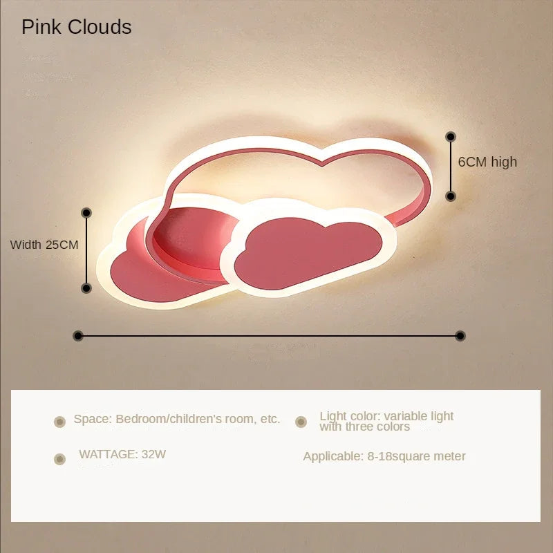 plafonnier led moderne pour enfants décoration maison