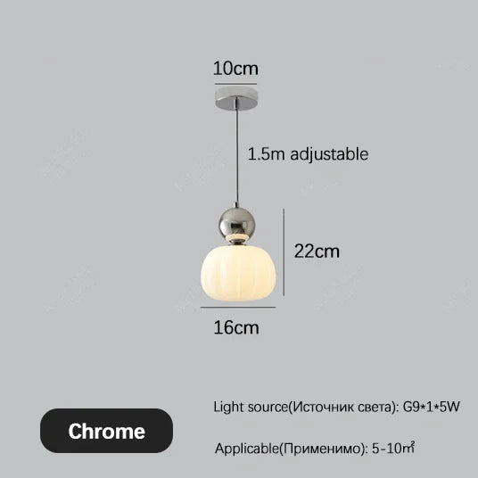 lampe de chevet suspendue moderne pour décoration intérieure