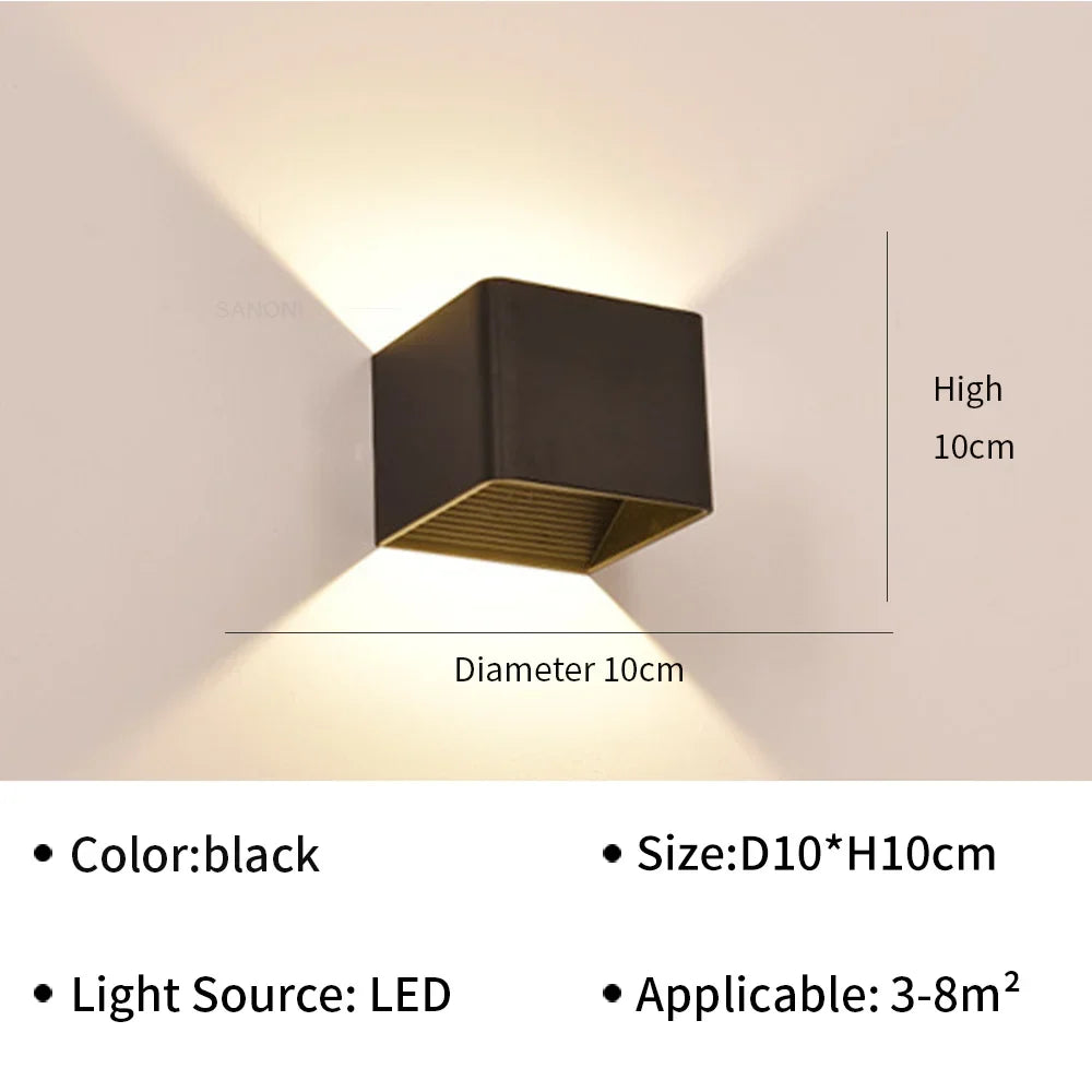 applique murale led moderne pour décoration intérieure élégante
