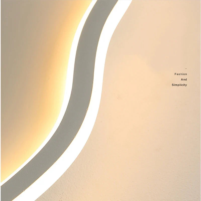 plafonnier moderne nuage atmosphérique créatif pour intérieur minimaliste