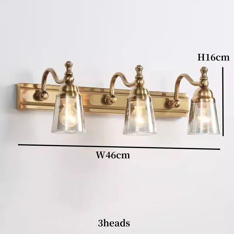 Applique murale Vintage en Bronze