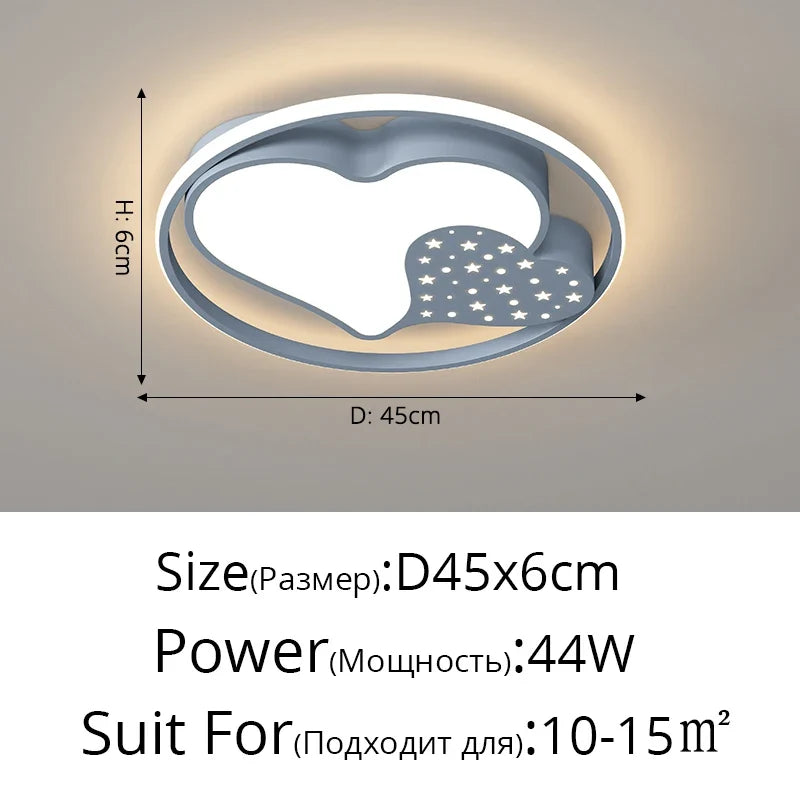 plafonnier led moderne minimalist éclairage intérieur décoratif pour maison
