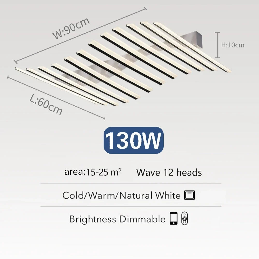 lustre nordique acrylique led moderne pour bar restaurant