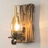 applique murale vintage américaine en bois pour restaurant bar loft