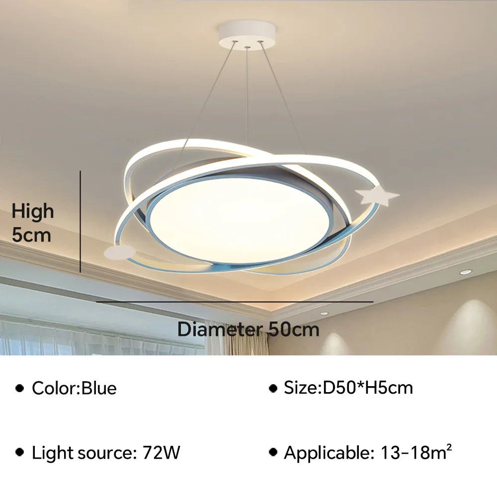 plafonnier led suspendu design moderne pour intérieur décoratif