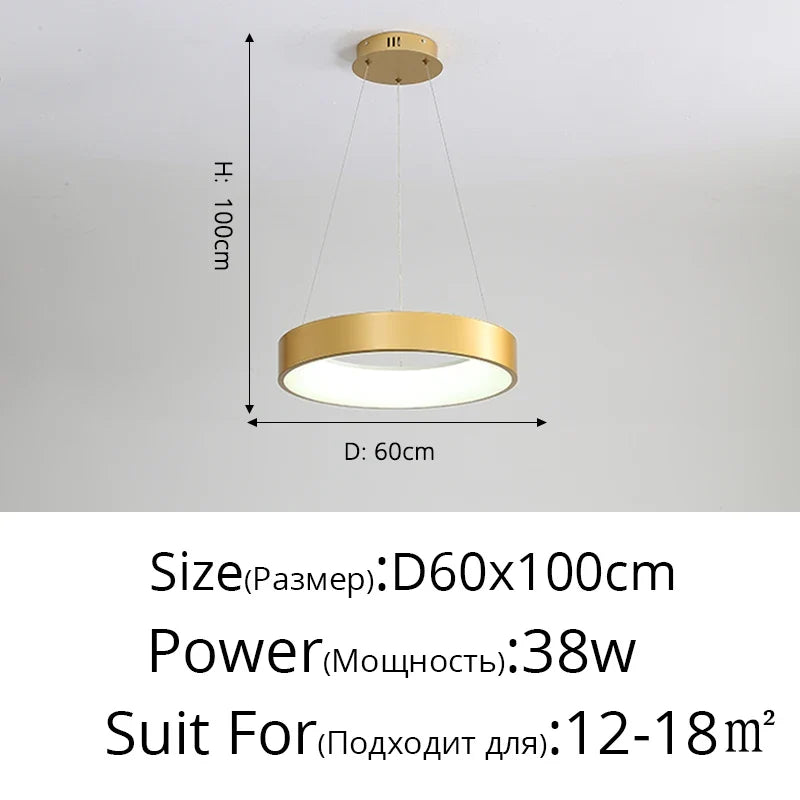 suspension design moderne pour un éclairage intérieur élégant