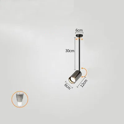 projecteur à perche pour magasin et salon de manucure