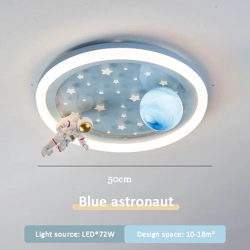 plafonnier mignon pour chambre enfant licorne astronaute décoratif