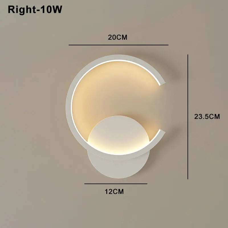 applique led moderne intérieur décor lumière