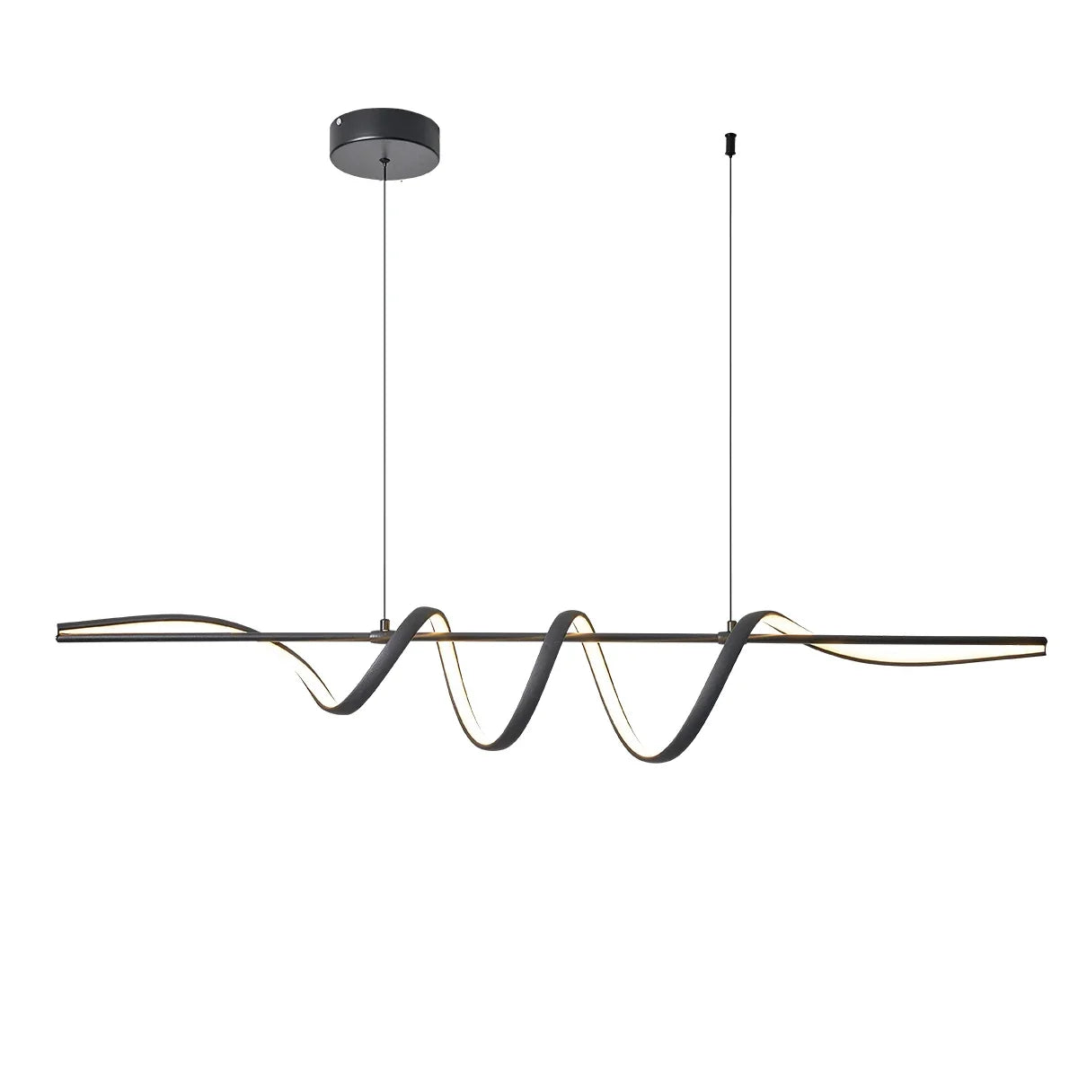 suspension à led moderne design à monter soi-même pour décoration intérieure