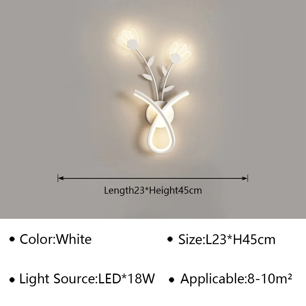 applique murale led moderne pour décoration intérieure élégante