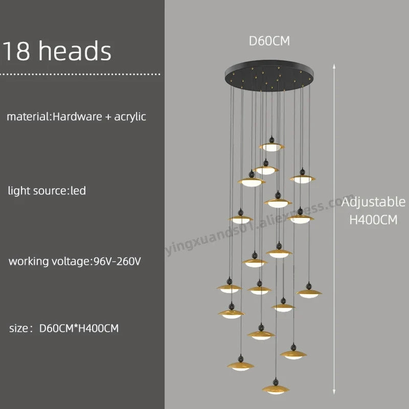 lustre design pour éclairage suspendu moderne 2023