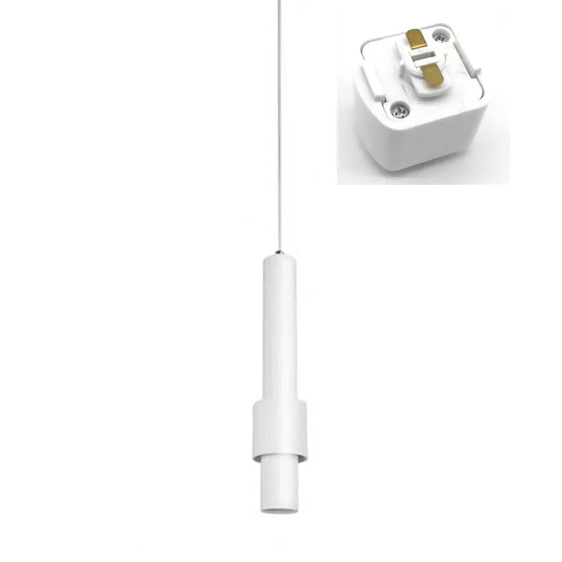 lustre nordique dimmable tube led suspendu éclairage intérieur piste