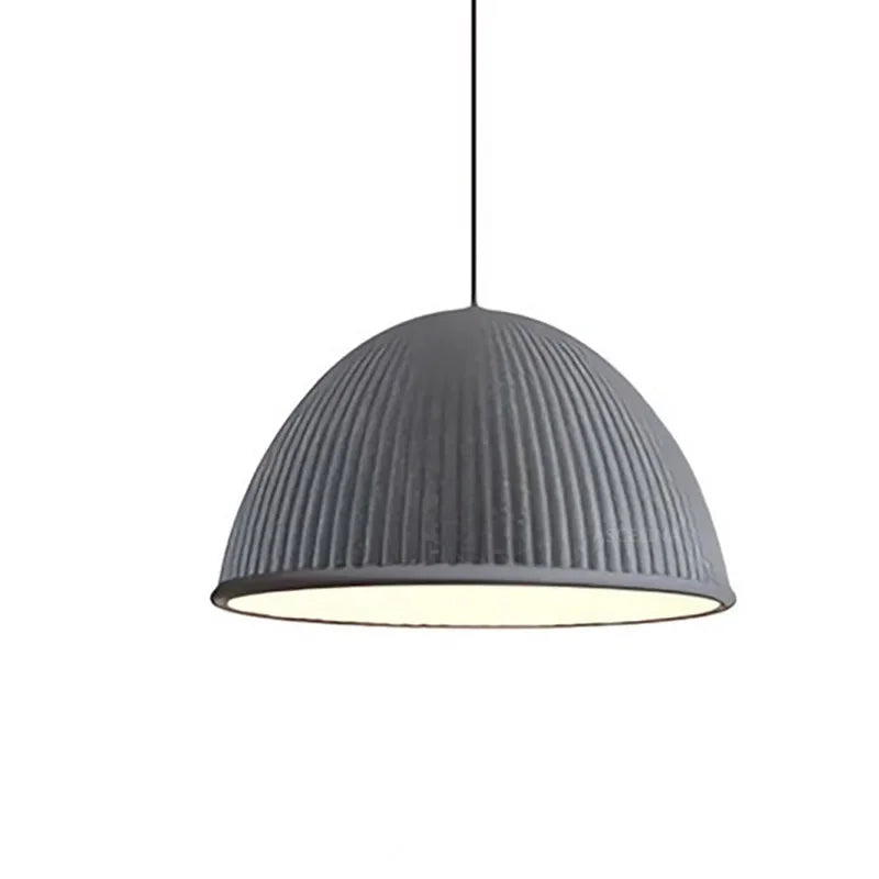 Suspension LED en résine de citrouille
