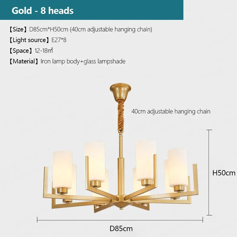lustre style chinois rétro led design luxe suspension luminaire