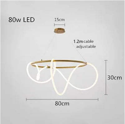 lustre led moderne long tuyau minimaliste pour bar