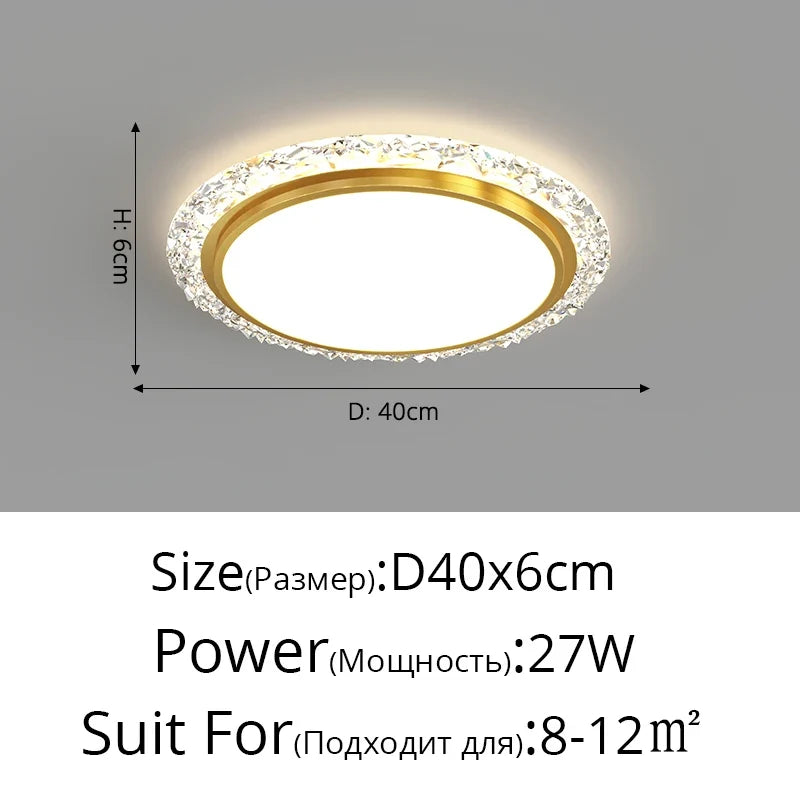 lustre moderne en cristal pour un éclairage élégant