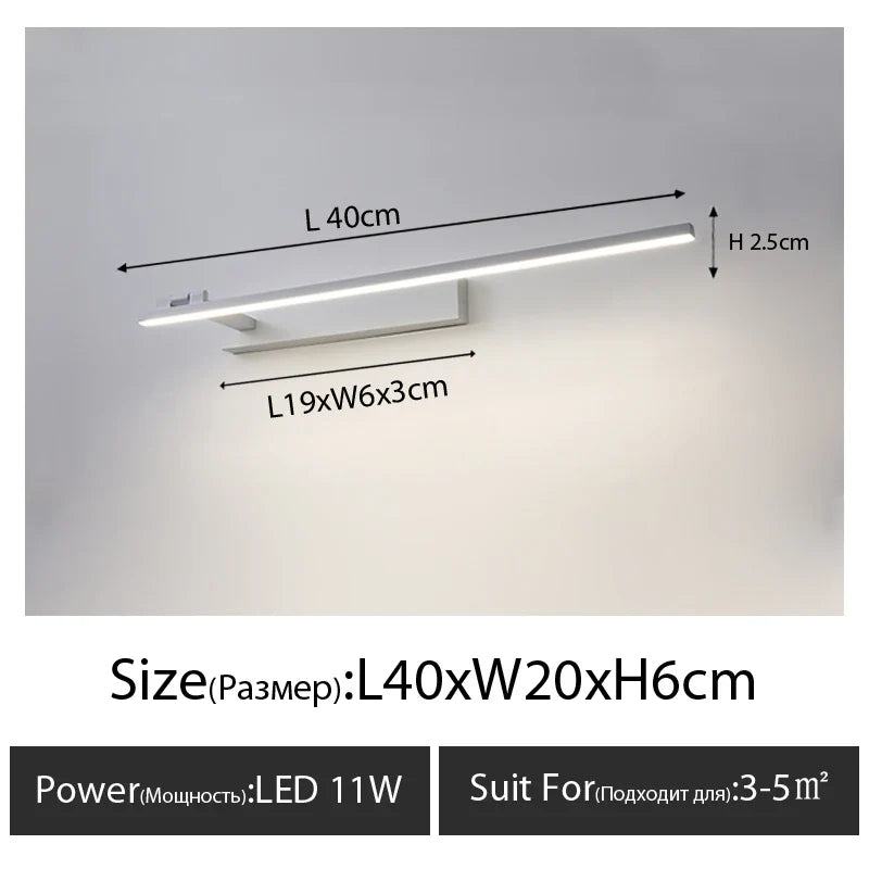 Applique murale LED moderne AC90-260V