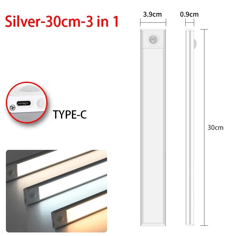 Lumières LED Ultra fines avec capteur de mouvement
