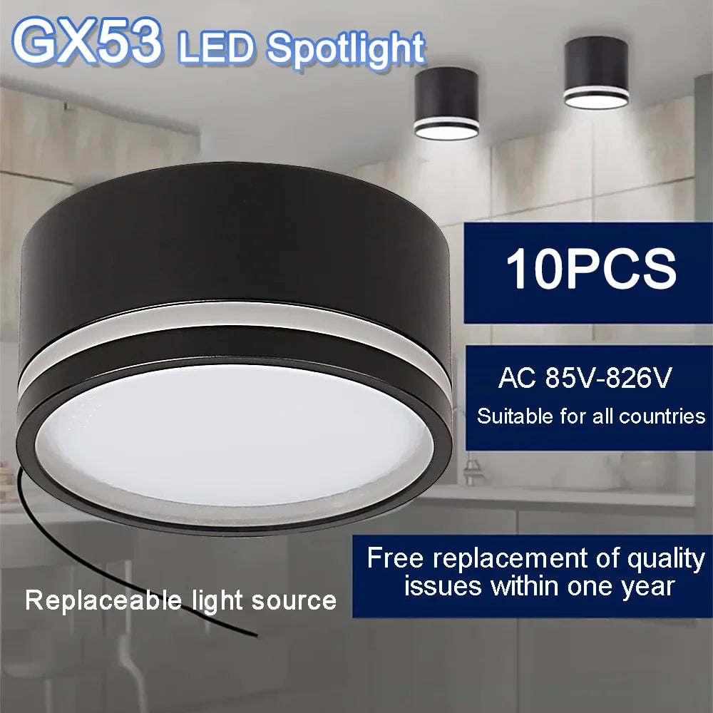 plafonnier led aluminium pour un éclairage intérieur moderne