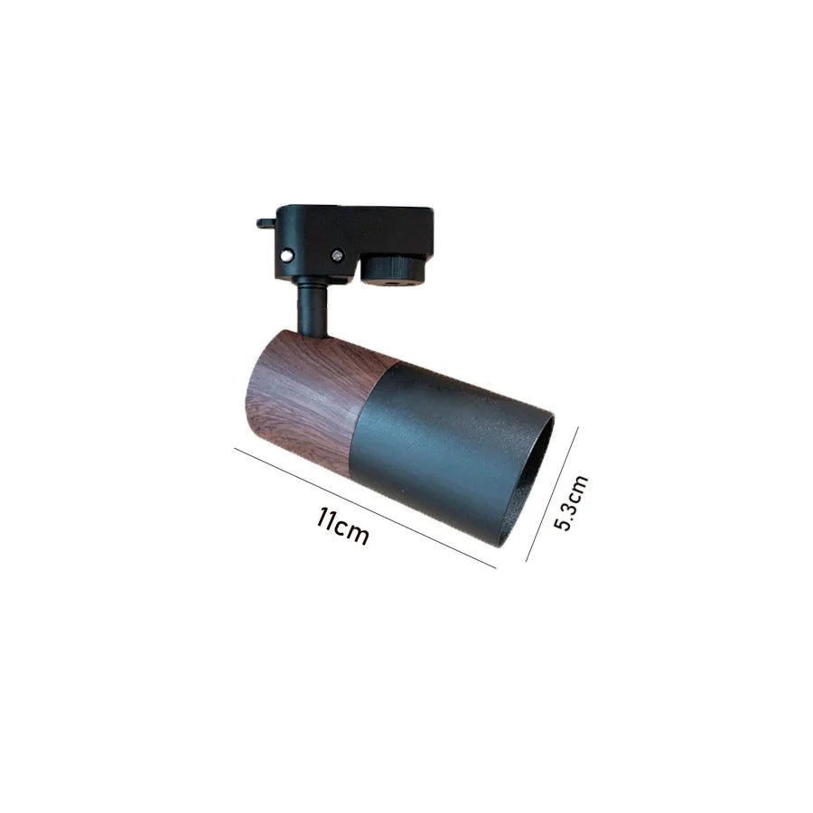plafonnier sur rail avec éclairage led