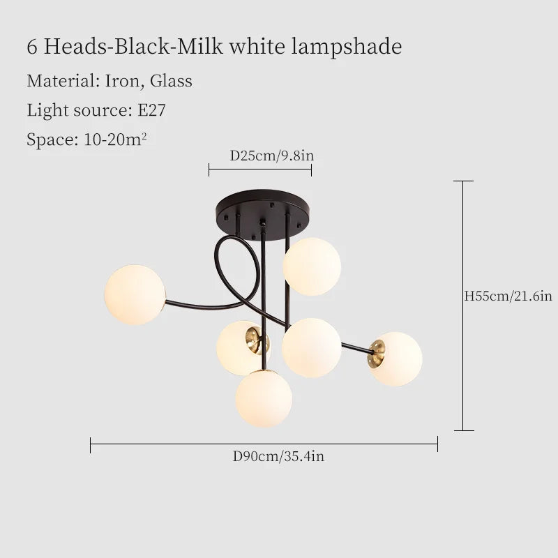 suspension luxe led pour décoration intérieure élégante