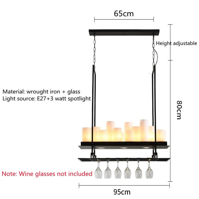 Nordique luxe salle à manger lustre intérieur salon table à manger lampes en verre simple cuisine île LED lustre éclairage