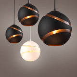 suspension nordiques modernes en verre pour décoration loft bar
