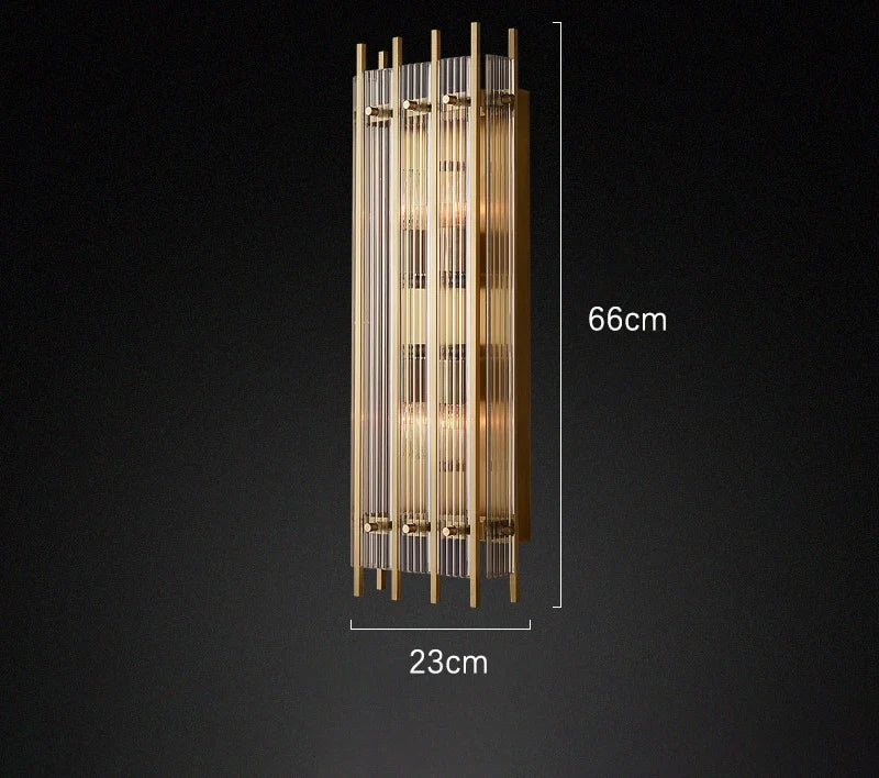 lustre de luxe en cristal double anneau doré led suspendu