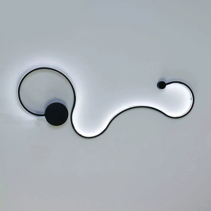 applique murale moderne en aluminium minimaliste design éclairage intérieur