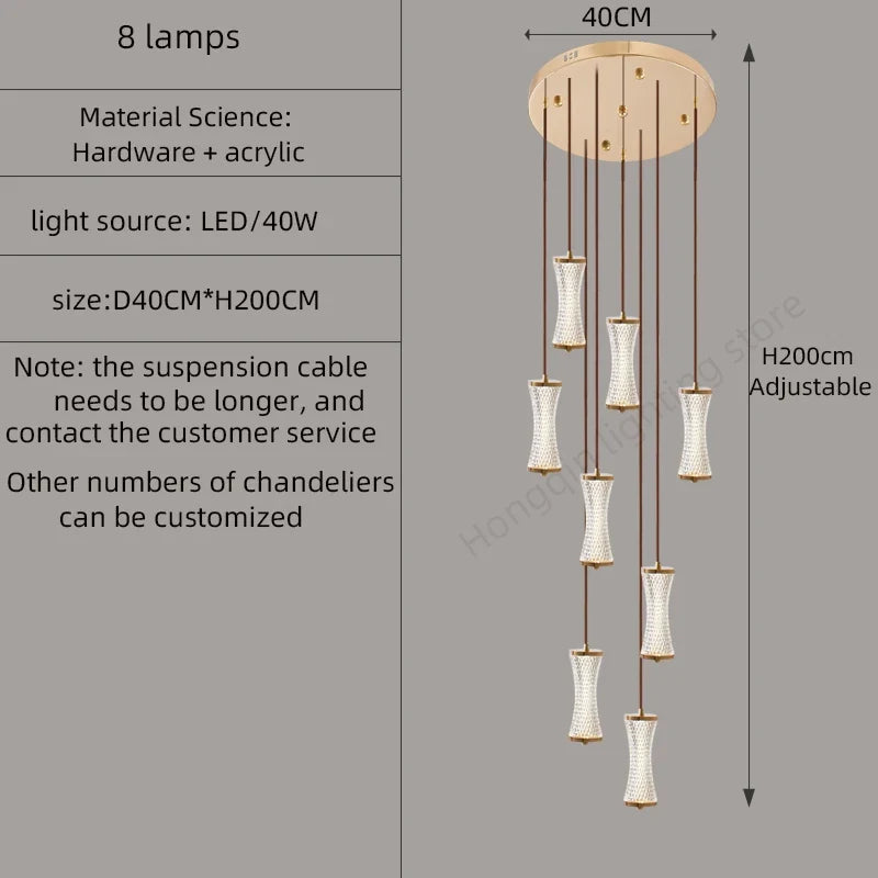 suspension moderne pour atmosphère nordique dans loft ou hall