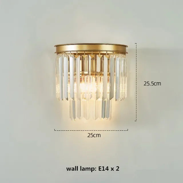 lustre en cristal de luxe style italien pour décoration intérieure