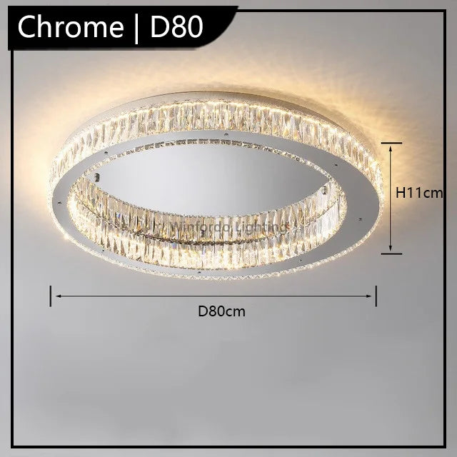 lustre de luxe postmoderne en cristal winfordo wf-xd006
