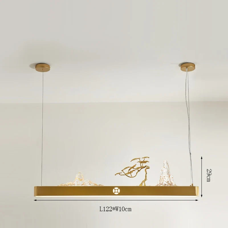 suspension chinoise en bois pour ambiance zen et économique