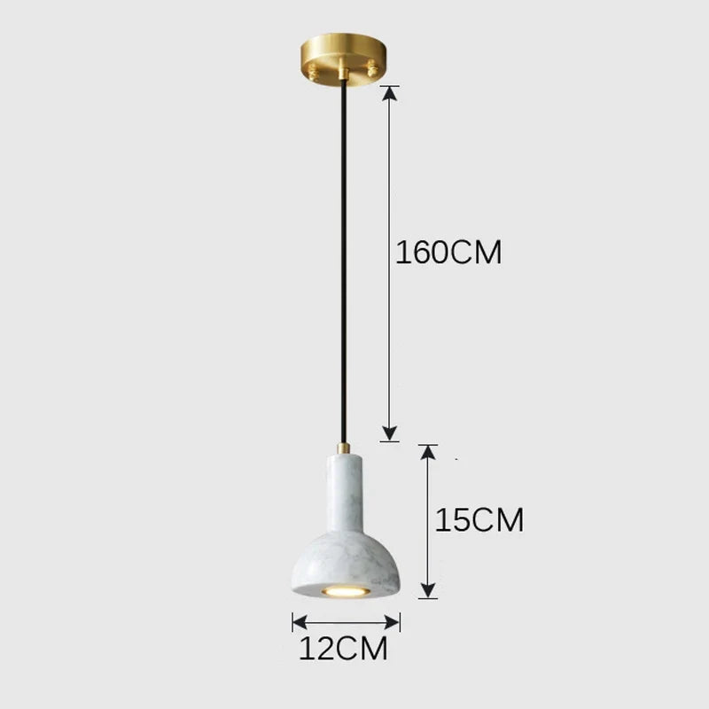 suspension rétro créative en forme de lampe de poche