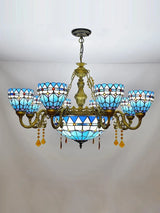 suspension en cristal de verre pour un éclairage élégant