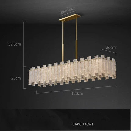 plafonnier design rond à couches en cuivre doré