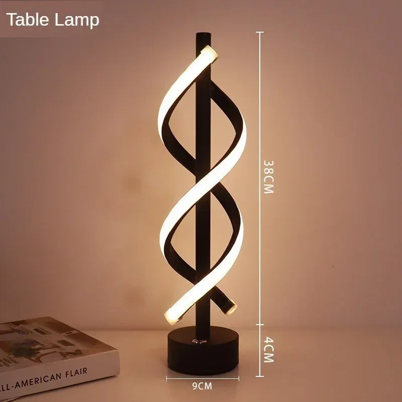Lampe verticale LED bureau lumière Foom déco chambre