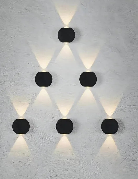 applique murale led étanche moderne pour intérieur extérieur décoratif