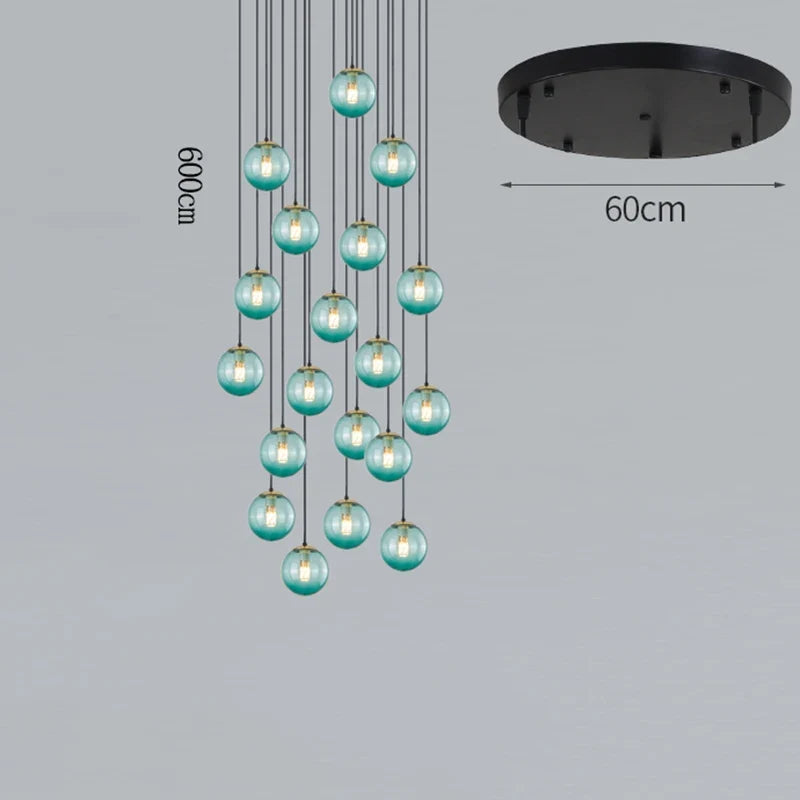 Nordique décor à la maison salle à manger suspension lumières éclairage intérieur plafonnier suspension lustre lampes pour salon